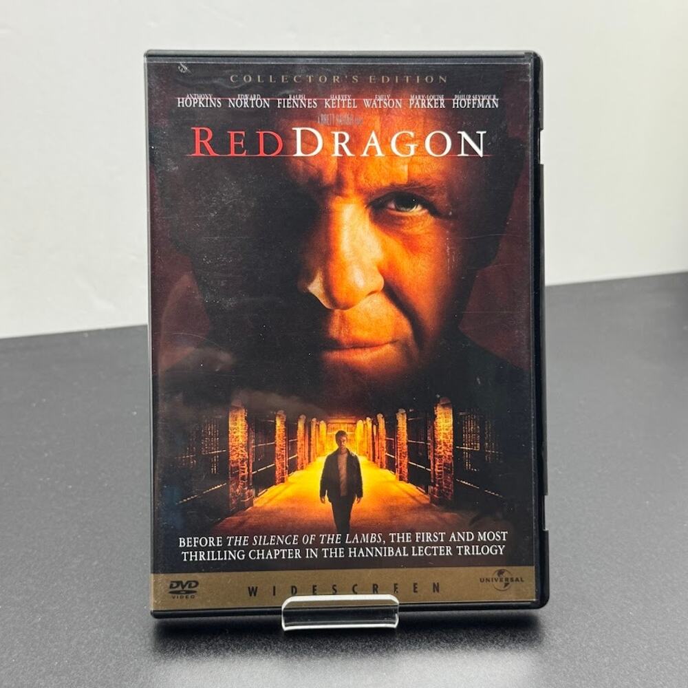 Red Dragon (DVD, 2003) Anthony Hopkins Emily Watson Edward Norton